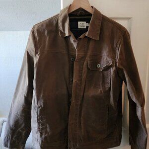 Flint & Tinder Waxed Trucker Jacket, Lined, Small (Men's)
